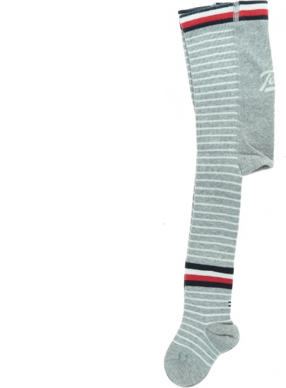 Szare Rajstopy Dziecięce TOMMY HILFIGER BABY 495009001 035