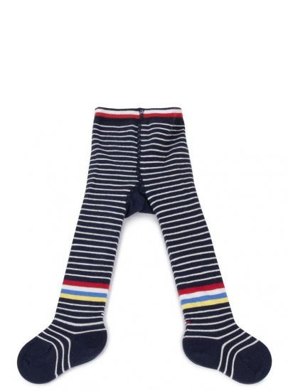 Granatowe Rajstopy Dziecięce TOMMY HILFIGER BABY 495009001 516