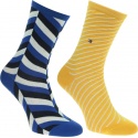 Kolorowe Skarpetki TOMMY HILFIGER 493001001 455 2-pak