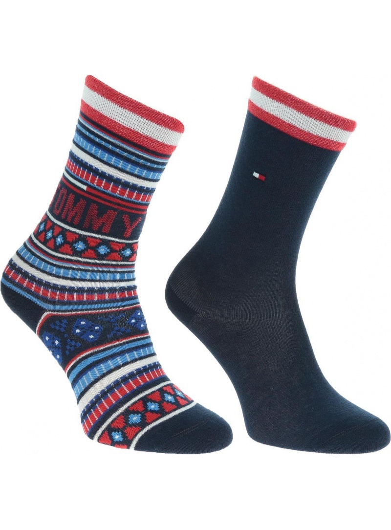 Kolorowe Skarpetki TOMMY HILFIGER Kids 494011001 940 (2-PAK) Kolorowe Skarpetki TOMMY HILFIGER Kids 494011001 940 (2-PAK)