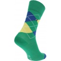 Zielone Kolorowe Skarpetki TOMMY HILFIGER Kids 334013001 (2-PAK)