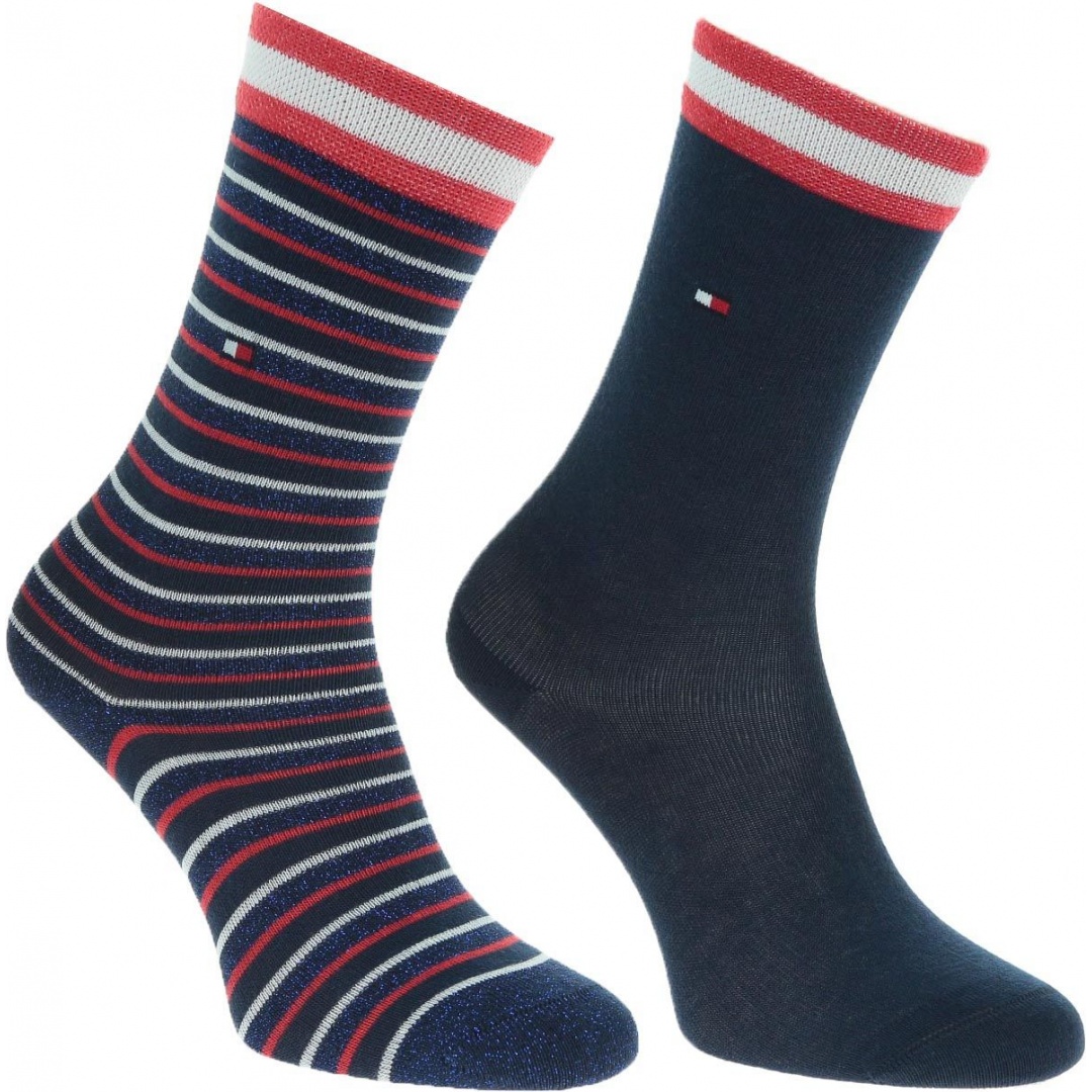 Kolorowe Skarpetki TOMMY HILFIGER Kids 494007001 940 (2-PAK)