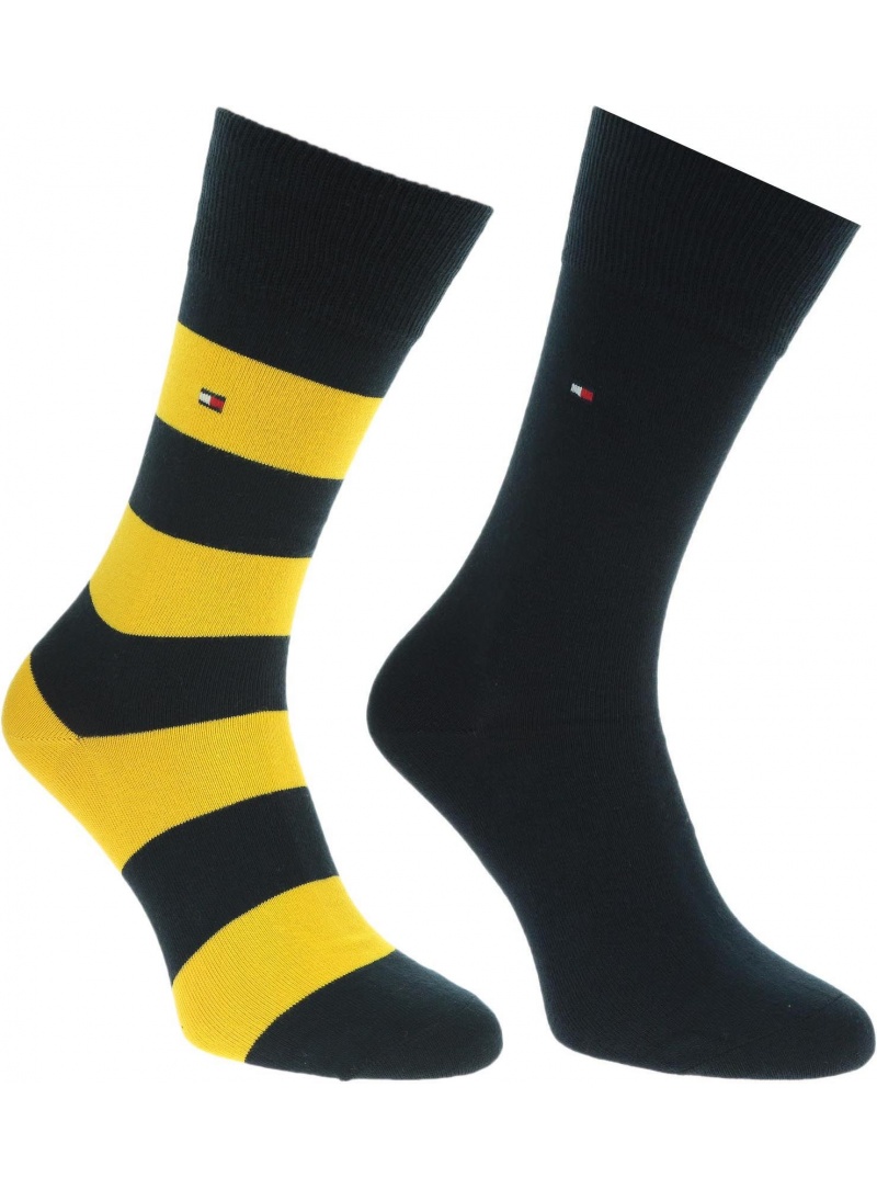 Kolorowe Skarpetki TOMMY HILFIGER 342021001 740 (2-PAK)