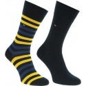 Kolorowe Skarpetki TOMMY HILFIGER 472001001 740 (2-PAK)