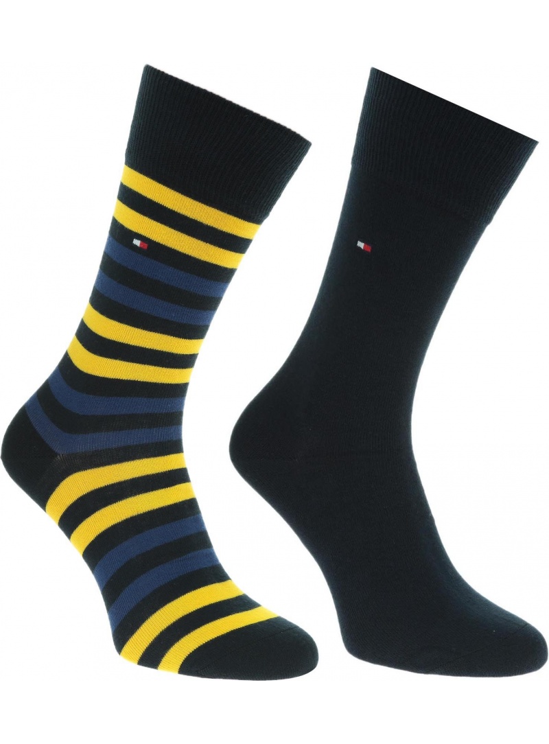 Kolorowe Skarpetki TOMMY HILFIGER 472001001 740 (2-PAK)