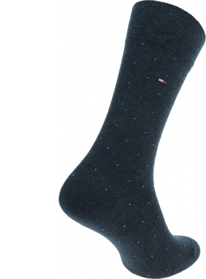 Granatowe Skarpetki TOMMY HILFIGER 492001001 322 Giftbox (4-PAK)