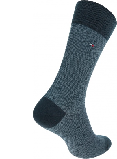 Granatowe Skarpetki TOMMY HILFIGER 492001001 322 Giftbox (4-PAK)