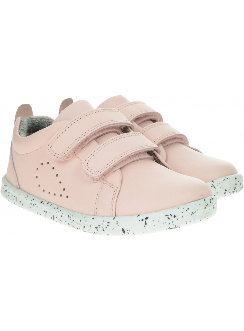 Różowe Półbuty BOBUX 633709 STREET GRASS COURT SEASHELL PINK