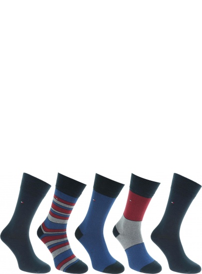 5 Par Skarpetek TOMMY HILFIGER 492005001 085 (5-PAK)