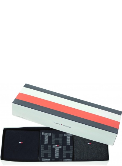 Zestaw Skarpetki TOMMY HILFIGER 492002001 200 Giftbox (3-PAK)
