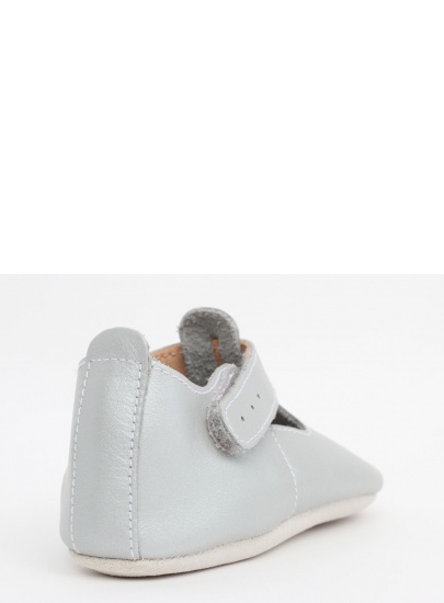 Skórzane Kapcie BOBUX SOFT SOLE SILVER DAISY 1005-000-09