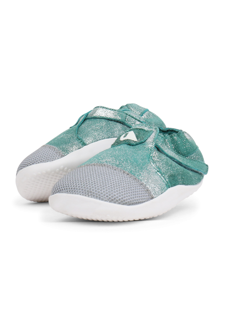 Błyszczące buty z ociepleniem BOBUX 500519 XPLORER ORIGIN ARCTIC AQUA