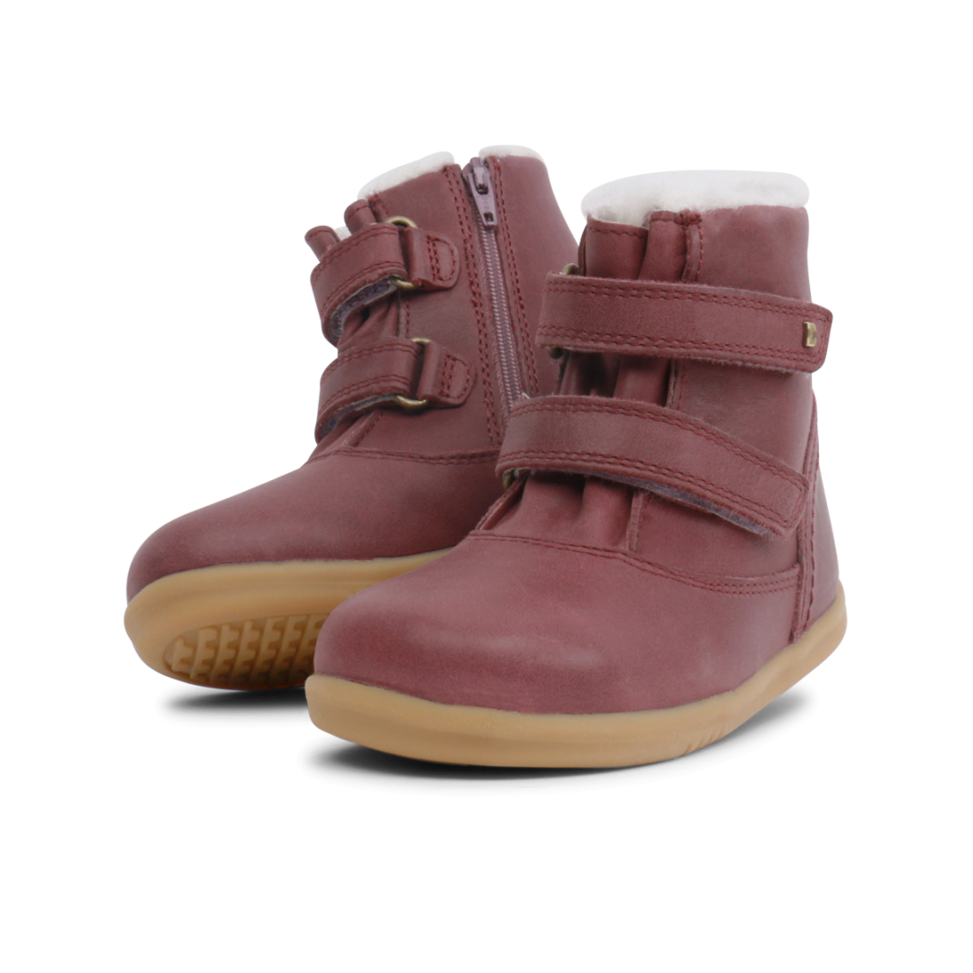 Fioletowe Kozaki BOBUX 632508 Classic Aspen Plum (Wodoodporny, Wełna