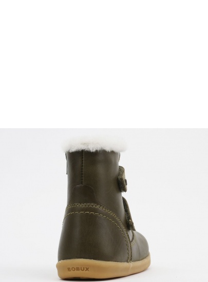Oliwkowe Kozaki BOBUX 632511 Classic Aspen Olive (Wodoodporny, Wełna