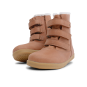 Brązowe Kozaki BOBUX 832809 Classic Aspen Caramel (Wodoodporny, Wełna