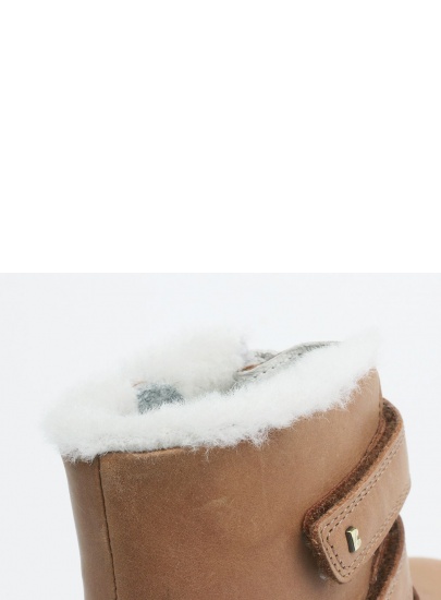 Brązowe Kozaki BOBUX 832809 Classic Aspen Caramel (Wodoodporny, Wełna