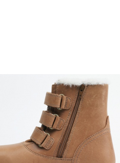 Brązowe Kozaki BOBUX 832809 Classic Aspen Caramel (Wodoodporny, Wełna