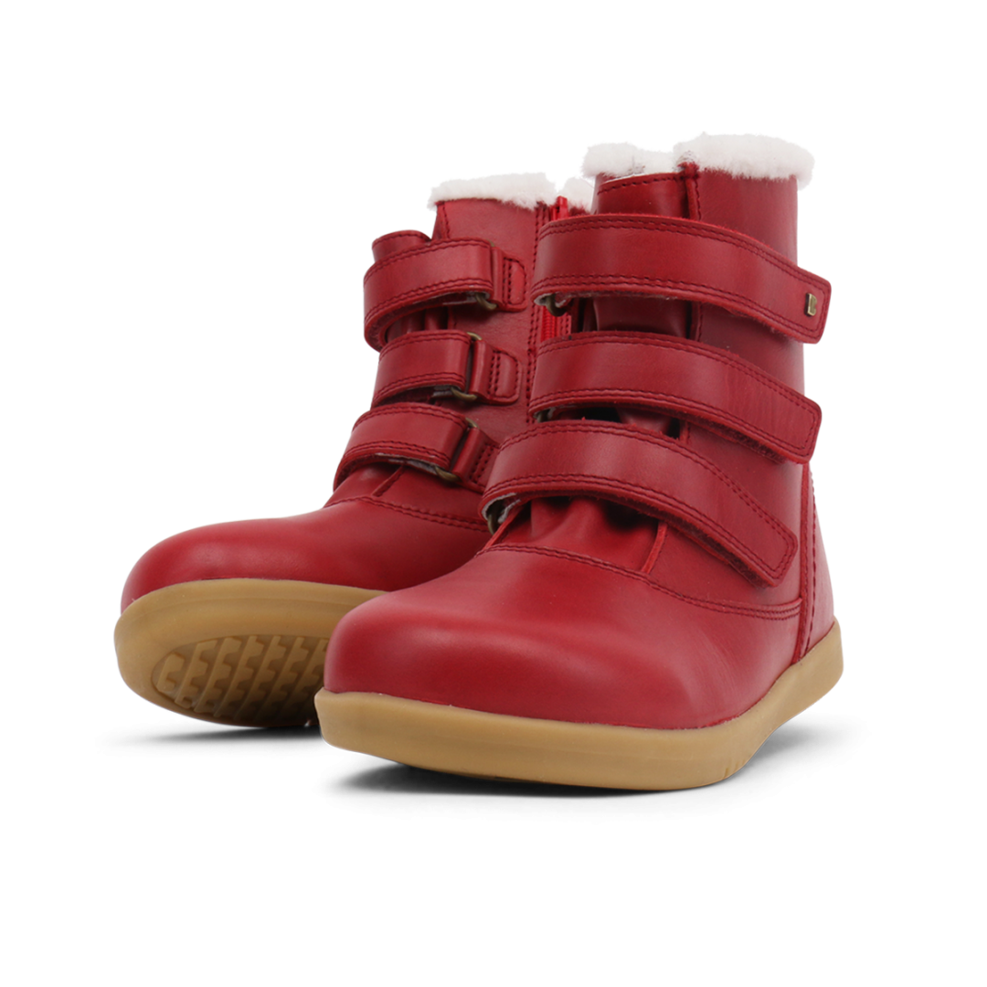 Czerwone Kozaki BOBUX 832812 Classic Aspen Rio Red (Wodoodporny, Wełna