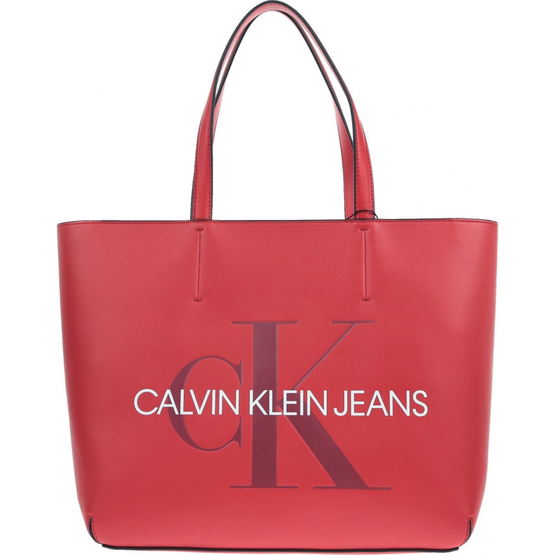 Czerwona Torebka CALVIN KLEIN JEANS SCULPTED MONOGRAM K60K605521 649