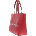 Czerwona Torebka CALVIN KLEIN JEANS SCULPTED MONOGRAM K60K605521 649