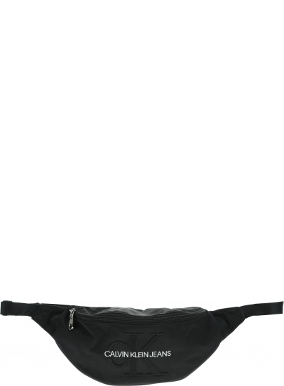 Czarna Saszetka Nerka CALVIN KLEIN JEANS Monogram Nylon Street Pack