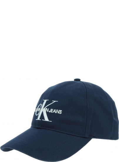 Granatowa Czapka z daszkiem CALVIN KLEIN JEANS J Monogram Cap M K50K504940