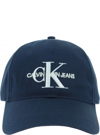 Granatowa Czapka z daszkiem CALVIN KLEIN JEANS J Monogram Cap M K50K504940