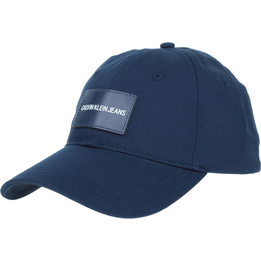 Granatowa Czapka z daszkiem CALVIN KLEIN JEANS Camp K50K504941 CIK