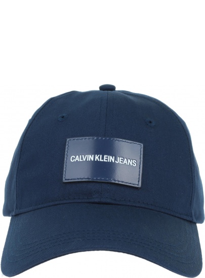 Granatowa Czapka z daszkiem CALVIN KLEIN JEANS Camp K50K504941 CIK