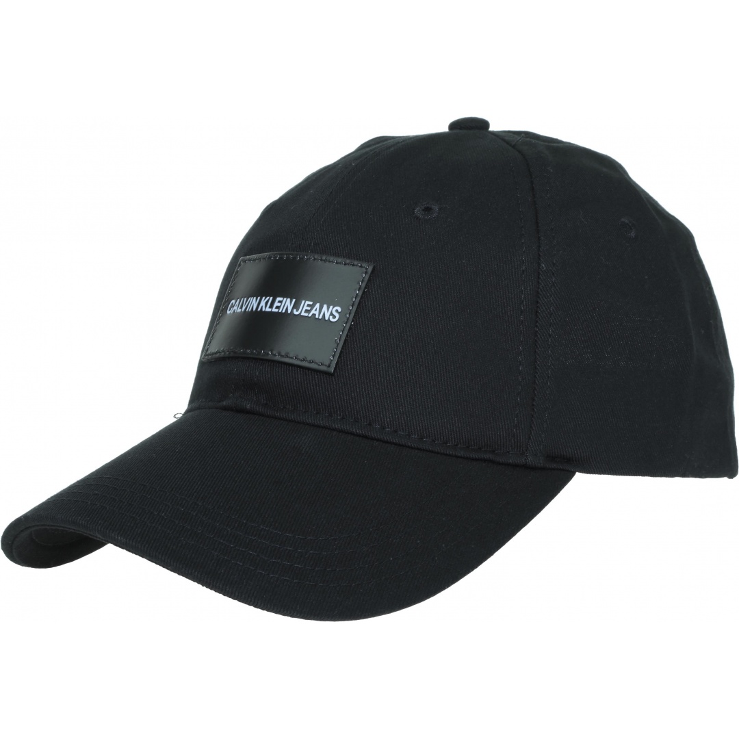 Czarna Czapka z daszkiem CALVIN KLEIN JEANS Cap K50K504941 BAE