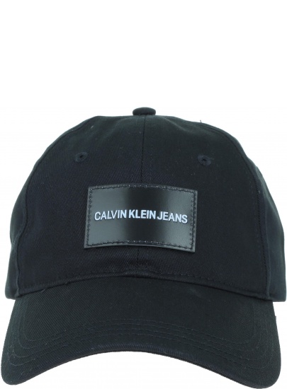 Czarna Czapka z daszkiem CALVIN KLEIN JEANS Cap K50K504941 BAE