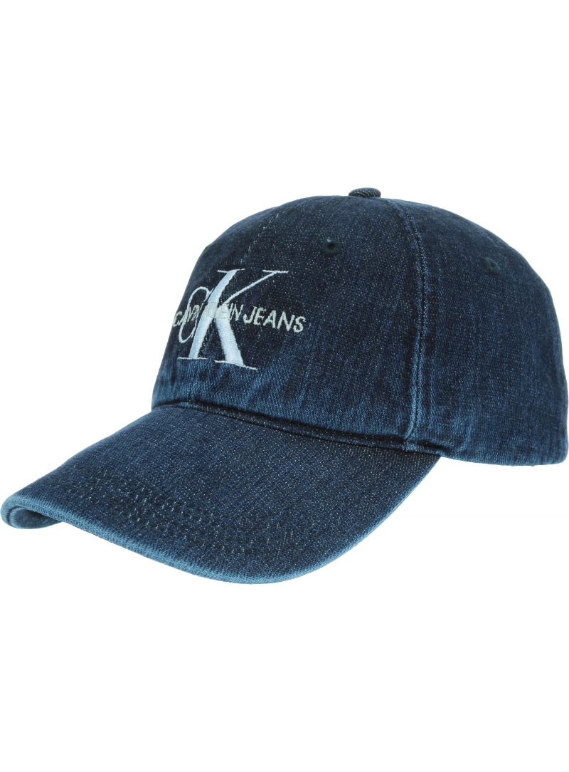 Denimowa Czapka z Daszkiem CALVIN KLEIN JEANS MONOGRAM DENIM CAP