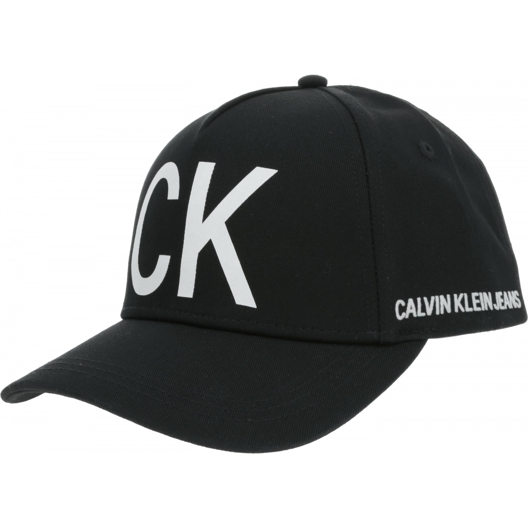 Czarna Czapka Z Daszkiem CALVIN KLEIN JEANS Ck Jeans Cap W K60K605693 016