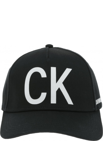 Czarna Czapka Z Daszkiem CALVIN KLEIN JEANS Ck Jeans Cap W K60K605693 016