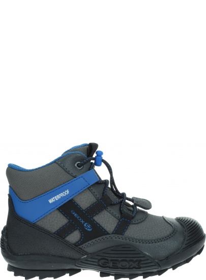Szare Śniegowce GEOX J Atreus B.B Waterproof A J847GA 050ME C0071