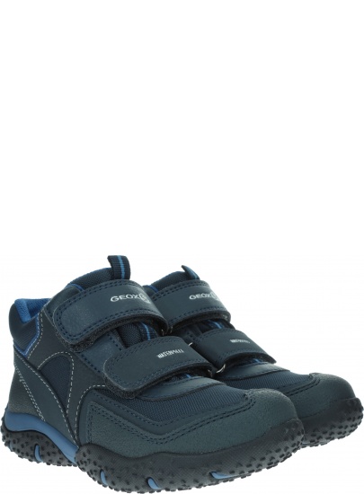 Granatowe Śniegowce Geox B Baltic Waterproof J842YA 004FU C0700 Navy/Avio