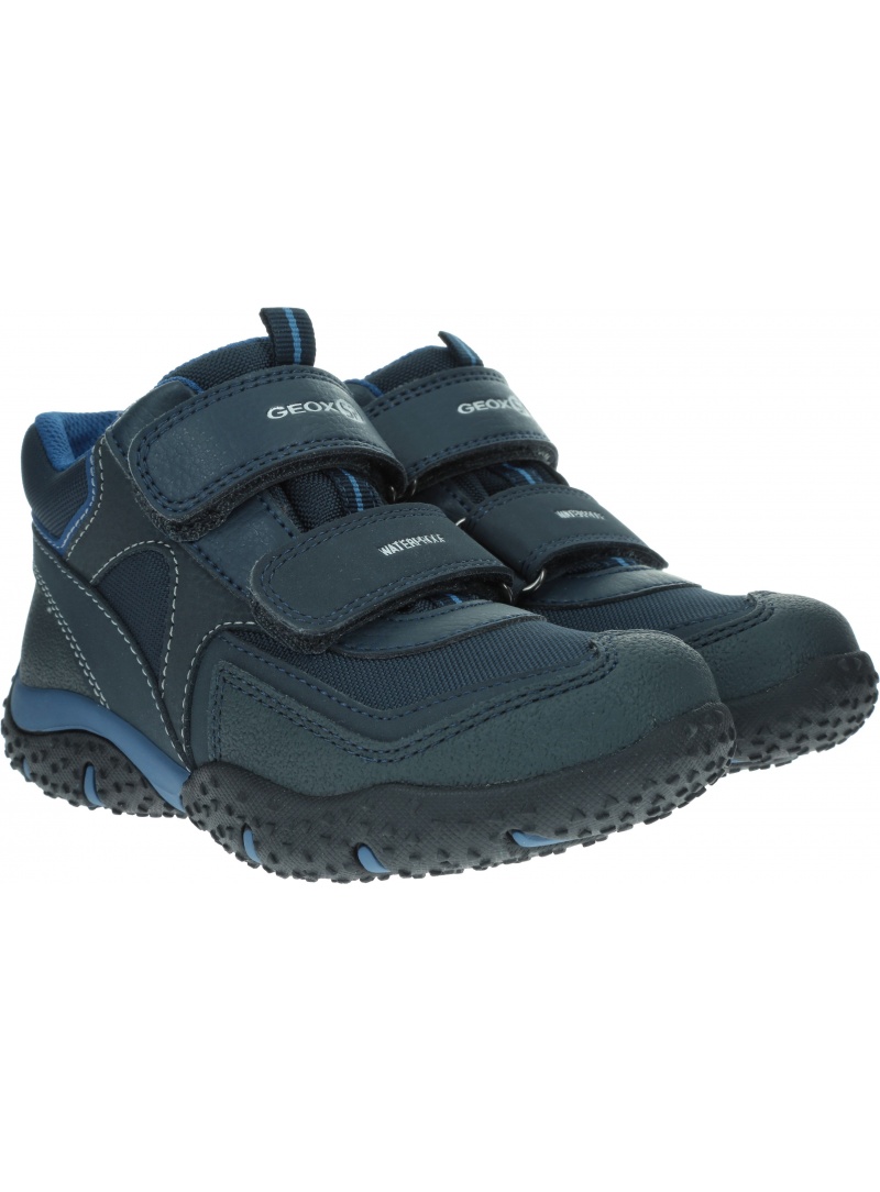 Granatowe Śniegowce Geox B Baltic Waterproof J842YA 004FU C0700 Navy/Avio Granatowe Śniegowce Geox B Baltic Waterproof J842YA 004FU C0700 Navy/Avio