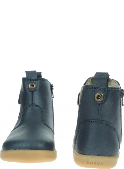Granatowe Botki BOBUX 620831 CLASSIC JODHPUR BOOT NAVY SHIMMER