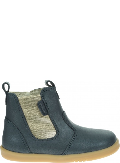 Granatowe Botki BOBUX 620831 CLASSIC JODHPUR BOOT NAVY SHIMMER