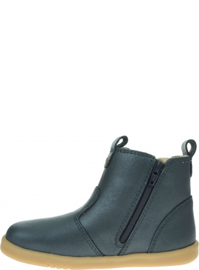 Granatowe Botki BOBUX 620831 CLASSIC JODHPUR BOOT NAVY SHIMMER