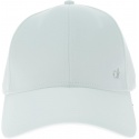 Biała Czapka Z Daszkiem CALVIN KLEIN JEANS Ck Metal Cap K60K605517 101