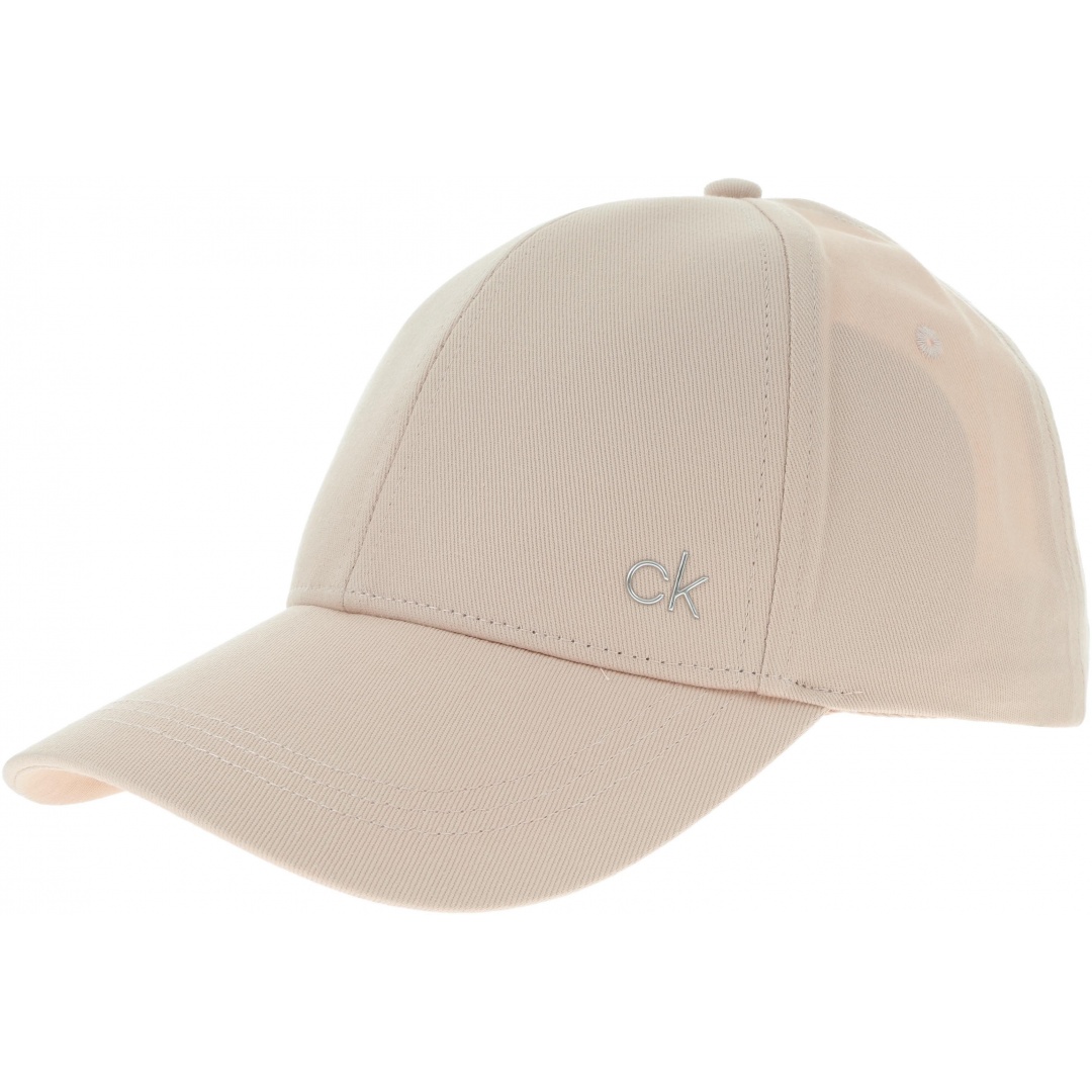 Różowa Czapka Z Daszkiem CALVIN KLEIN JEANS Ck Metal Cap K60K605517 646