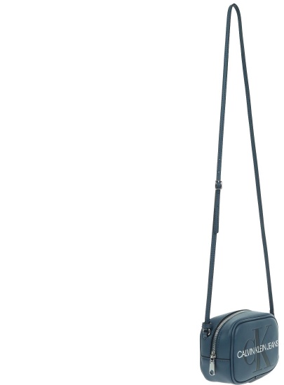 Niebieska Torebka Listonoszka CALVIN KLEIN JEANS Sculpted Monogram Camera