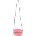 Różowa Torebka Listonoszka CALVIN KLEIN JEANS Sculpted Monogram Camera Bag