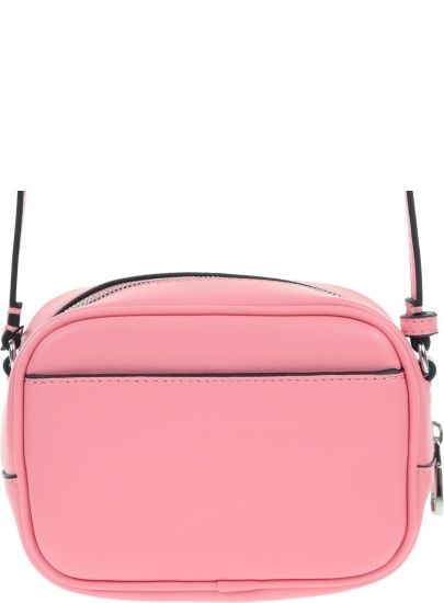 Różowa Torebka Listonoszka CALVIN KLEIN JEANS Sculpted Monogram Camera Bag
