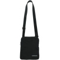Czarna Saszetka Listonoszka CALVIN KLEIN JEANS Monogram Nylon Micro