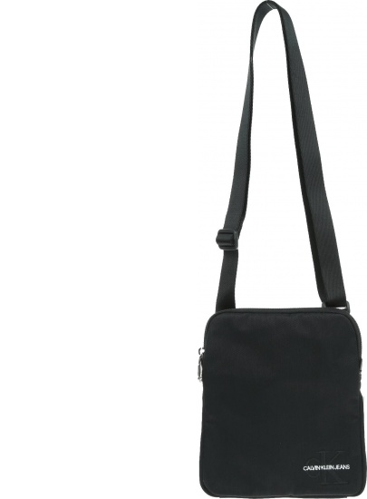 Czarna Saszetka Listonoszka CALVIN KLEIN JEANS Monogram Nylon Micro