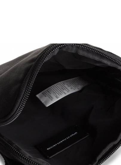 Czarna Saszetka Listonoszka CALVIN KLEIN JEANS Monogram Nylon Micro