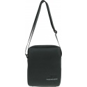 Czarna Saszetka Listonoszka CALVIN KLEIN JEANS Smooth Monogram Flatpack