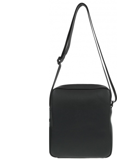 Czarna Saszetka Listonoszka CALVIN KLEIN JEANS Smooth Monogram Flatpack